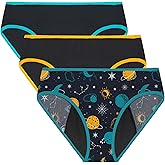 Neione Period Underwear for Teen Girls, Leakproof Panties for Tween & First Period Starter Menstrual Hipster Briefs