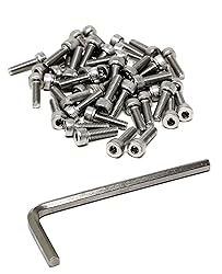 iexcell 100 Pcs M4 x 14 Thread Pitch 0.7 mm