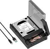 Sabrent DS-UFNC NVMe SSD Enclosure Docking Station M.2 2.5 3.5 Inch HDD Cloning