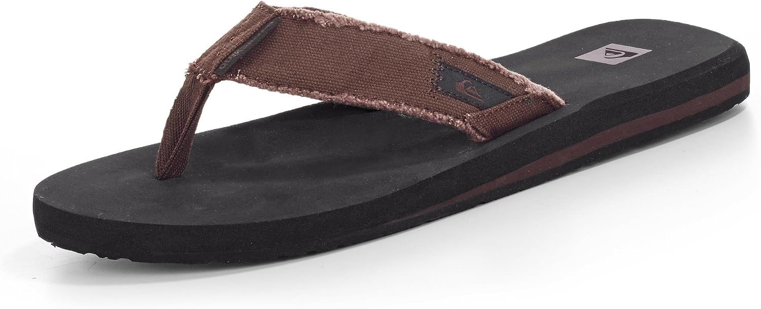 Quiksilver Herren Monkey Abyss Badeschuhe, Braun (Demitasse - Solid CTK0), 43 EU, Demitasse Solid, 9 UK