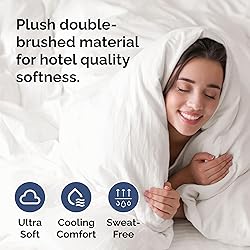 Duvet Cover Queen Size Set - Extra Soft Queen Size