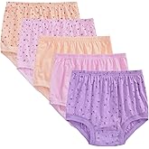 Hbhpov Women's Briefs Underwear Breathable Panties High Waist Ladies Knickers Soft Stretch Underpants 5 pack