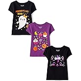 The Children's Place Baby-Girls and Toddler All Holidays,Birthdays Short Sleeve Graphic T-Shirts,3 Pack