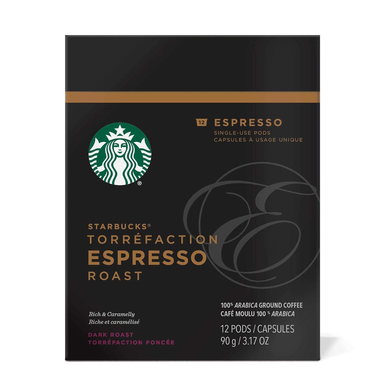 Starbucks Verismo Espresso Roast Pods 12