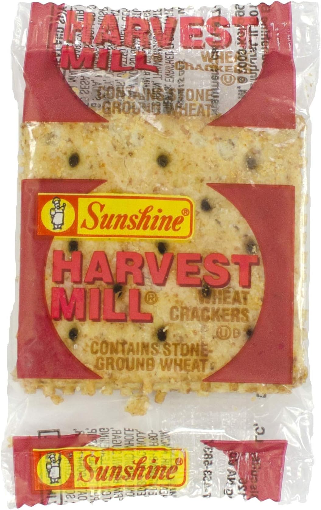 Sunshine, Harvest Mill Crackers, Wheat, .25oz (300 Count)