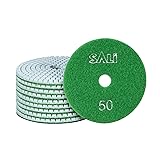Sali 10 Pack Diamond Polishing Pads 4 Inch Wet