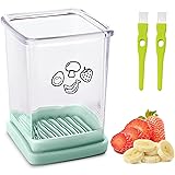 Cup Slicer, Stainless Steel Strawberry Slicer Egg