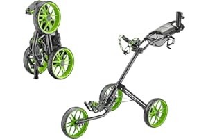 Caddytek CaddyLite 15.3 V2 Golf Push Cart - Lightweight Foldable Aluminum Cart with EVA Wheels, Foot Brake, Adjustable Handle, Umbrella Holder, Drink Holder, Scorecard Holder