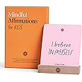Intelligent Change 30 Positive Mindful Affirmation Cards for Kids with Display Stand - Perfect Gifts for Children & Teachers - Daily Inspiration for Self-Esteem & Positivity