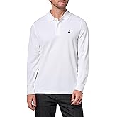Brooks Brothers Mens Long Sleeve Supima Cotton Pique Stretch Logo Polo Shirt