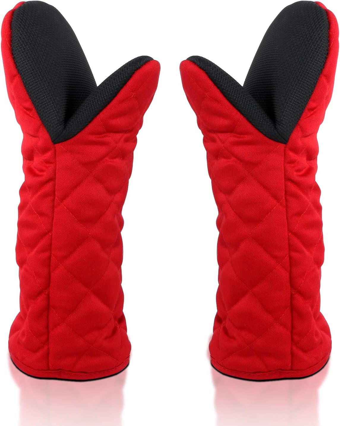 2 Guantes De Silicona Para Horno - Resistente A 300°C, Con Clip Para Recipientes, Antideslizantes Y Fáciles De Limpiar