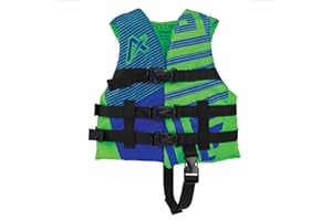 Airhead Children's Trend Life Vest - USCG Approved Life Jacket - 22-25 in Chest Size - 33-55 lbs. - Ideal for Boating, Watersports, Swimming, Wakeboard & More