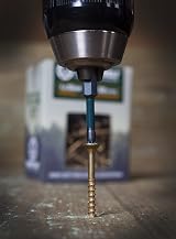 Timber Wolf TW40060 Woodscrews 4.0 x 60mm Box of 100 Zinc Yellow Gold view 5