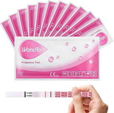 Wondfo Pregnancy Test Strips 20 Ultra Early 10 mIU/mL 5mm Width Kit