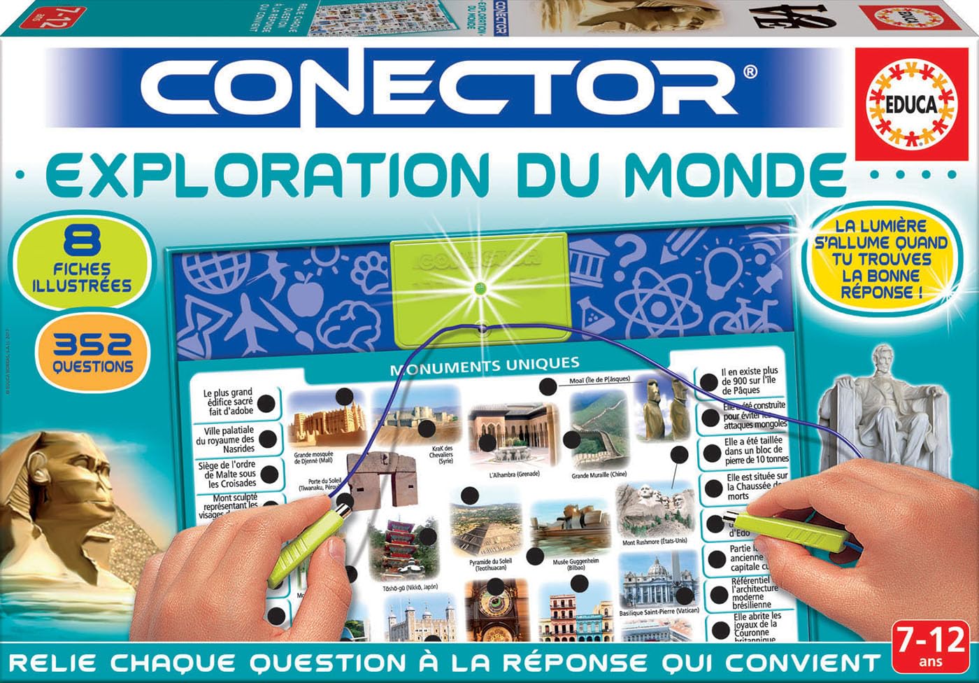 Educa 17582 Conector Exploration of the World