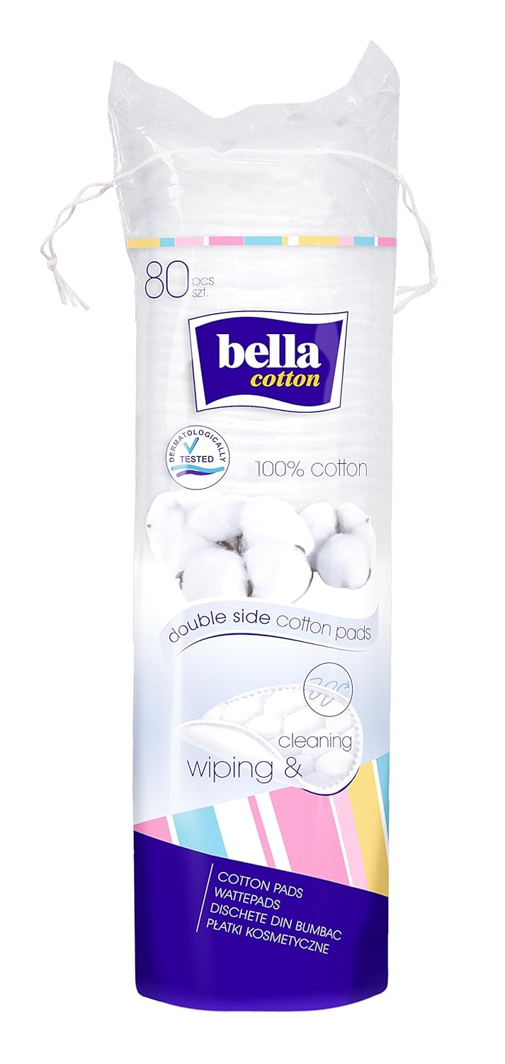 Buy Bella Cotton Pads Blue (80 Pieces) Online at Low Prices in India