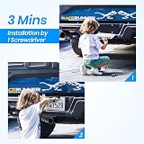 AUTO-VOX Solar Powered Wireless Reversing Camera Kit IP69K 3 Min DIY Car view 2
