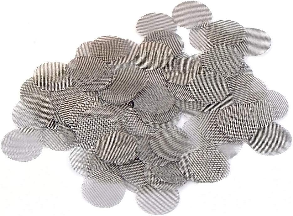 Pipe Screens, 150pcs Stainless Steel Smoking Screens/Bong Mesh Filters