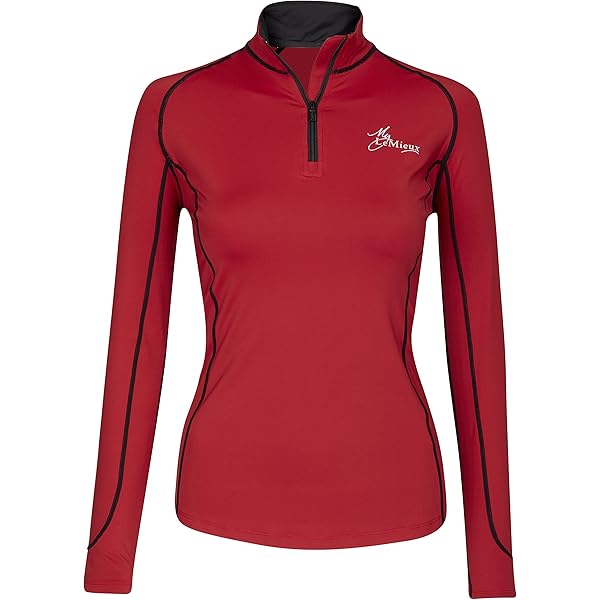 Women's Riding Thermal Top Horseback Riding Apparel LeMieux Women's Short Sleeve Base Layer Top - Comfy Thermal Shirt For Horse Riding & Active Wear Equestrian Athletic Top