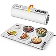 Warming Mat for Food -Electric Food Warming Tray Large (24"x16"), Rapid Full-Surface Heating, Portable & Rollable Versatile Food Warmer for Countertop, Perfect for Gatherings, Parties &Everyday Use