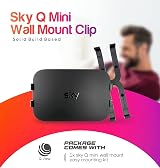 Q-View Sky Q Mini Wall Mount Clip Bracket Made in UK view 6