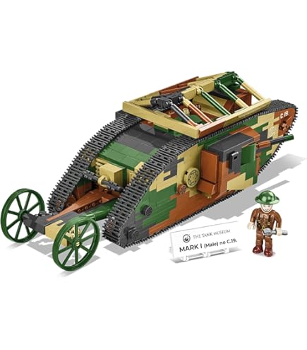 Set Costruzioni COBI Vickers A1E1 Independent Heavy Tank – Collezione The Tank Museum – 887 Pezzi In Scala 1:35 - 4