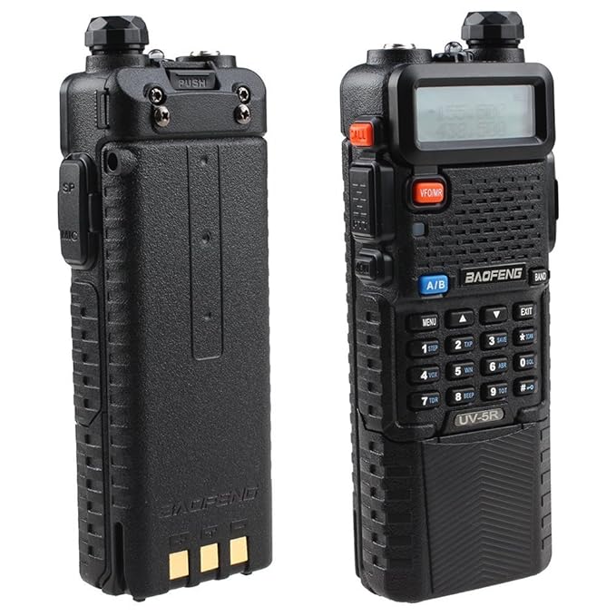 Baofeng UV5R Dual Band UHF/VHF Radio Transceiver W/Upgrade Version