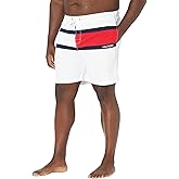 Tommy Hilfiger Mens 7” Flag Swim Trunks with Quick Dry