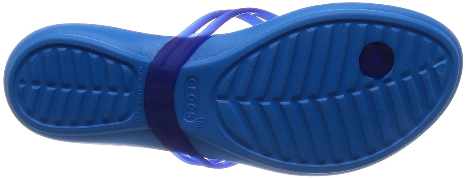 crocs isabella women flip in black