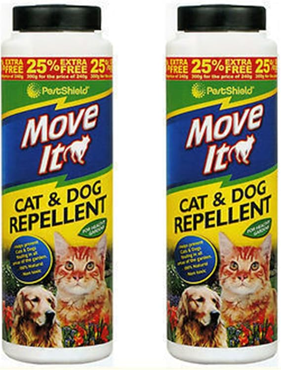 6 x PestShield Move It Cat & Dog Repellent 300g Amazon.co.uk