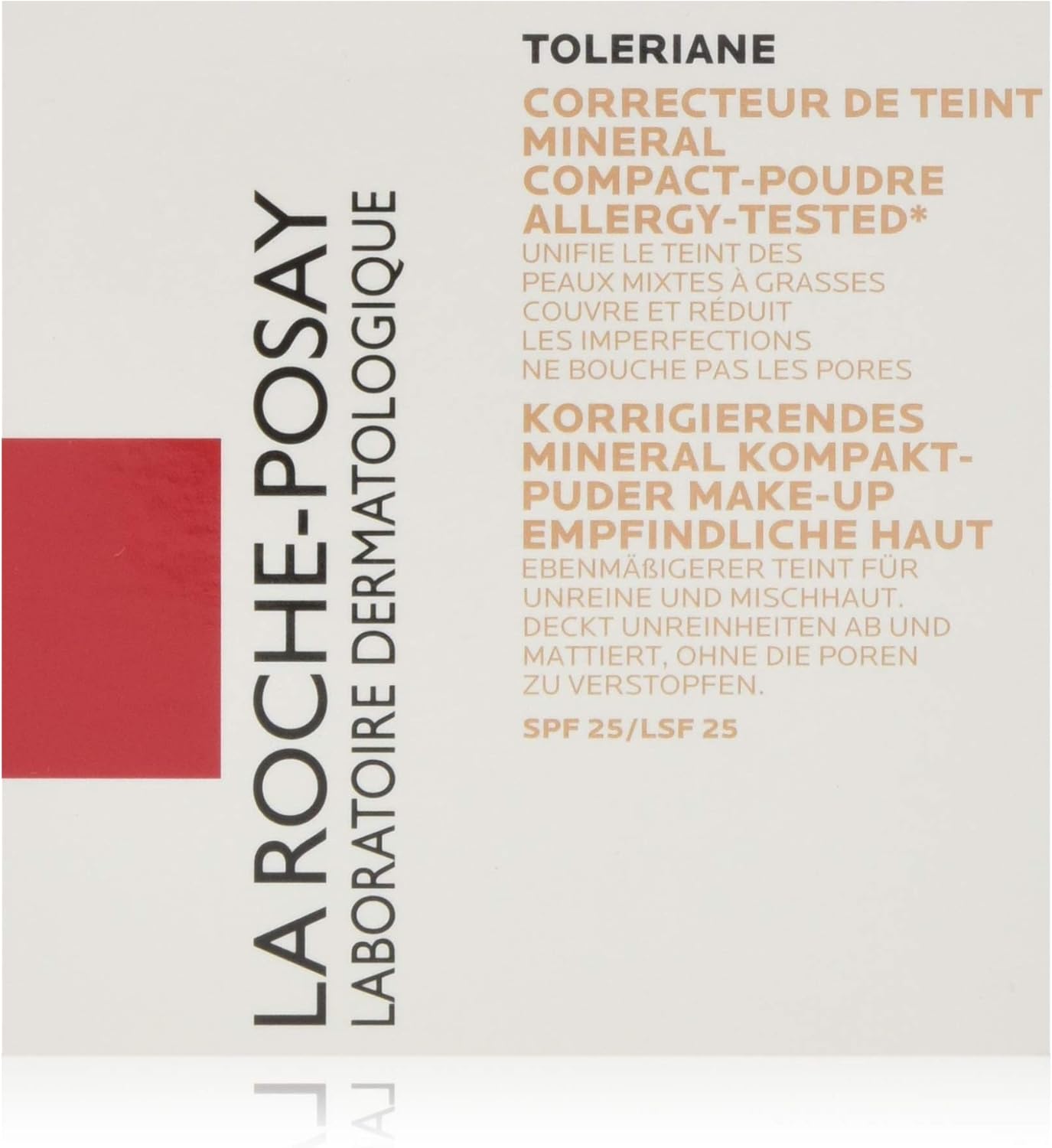 La Roche-Posay Tolériane Mineral Complexion 9.5g - 13 : Sand Beige, 9.5 g (Pack of 1)