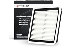 WISAMIC Engine Air Filter Compatible with Subaru: Outback(2005-2018), Forester(2009-2018), Legacy(2008-2018), WRX(2015-2018), XV Crosstrek (2013-2015), Tribeca(2006-2014), WM997, Replace CA9997