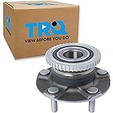 TRQ Front Driver or Passenger Side Wheel Bearing and Hub Assembly Compatible with 2002-2006 Infiniti Q45