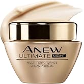 AVON Anew Ultimate Multi-Performance Night Cream - 1.7 oz | Night Cream for Women, Anti-Aging Facial Moisturizer with Celluvive Complex &ndash; Firming Wrinkle Cream for Face, Jawline &amp; Neck