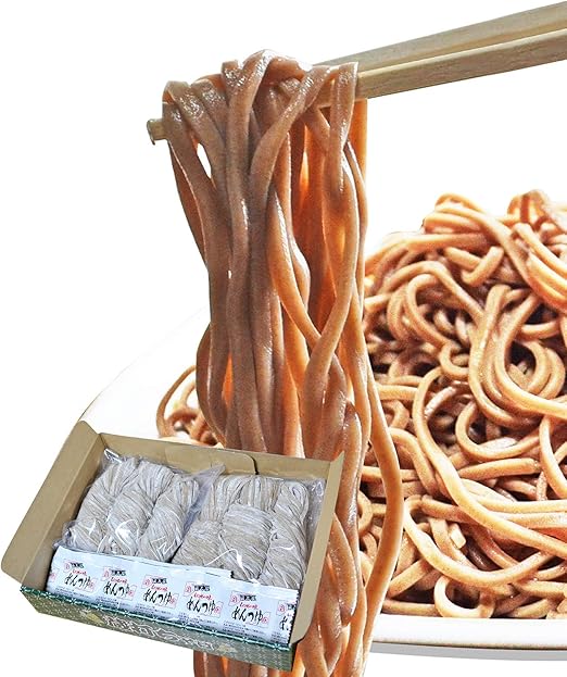 Amazon 山形県産 蔵打ち 生そば 6人前 つゆ付き 打ちたて 化粧箱入り 年越し蕎麦 山形県産 食品 飲料 お酒 通販