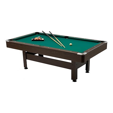 Garlando Tavolo Da Biliardo Virginia 213 M225 X 125 X 79 81 Cm Colore Marronegrigio