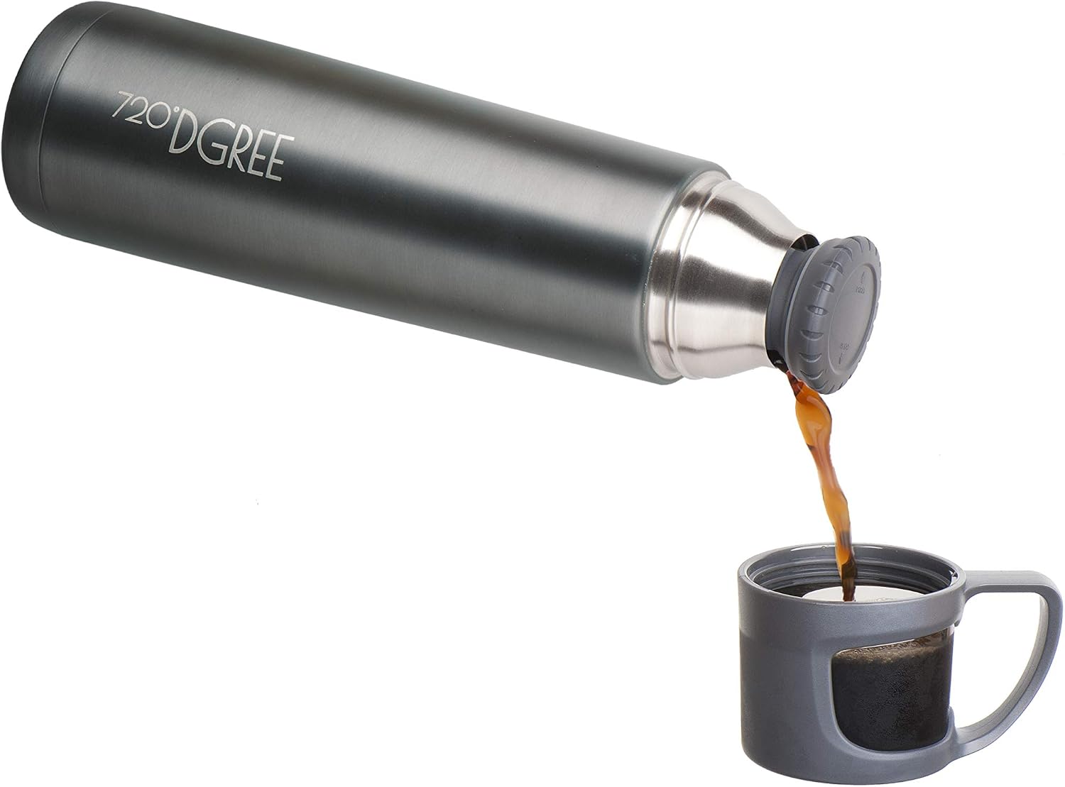 720°DGREE Thermo Flask “Follow“, 450ml, 700ml, 1l, Your Lifestyle Stainless Steel Flask, Double-Walled - Image 4