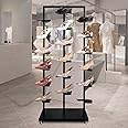 Amazon.com: AIWFL Commercial Clothing Store Shoe Rack,Free-Standing ...