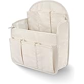 Ebbniur Oxford Fabric Travel Divider Bag Insert - Lightweight, Waterproof Organizer Pouch for Rucksack, Tote, Shoulder Bag (Large)