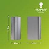 Philips Nightingale Outdoor Wall Light IP44 Aluminium E27 Bulb Sold Separately view 9