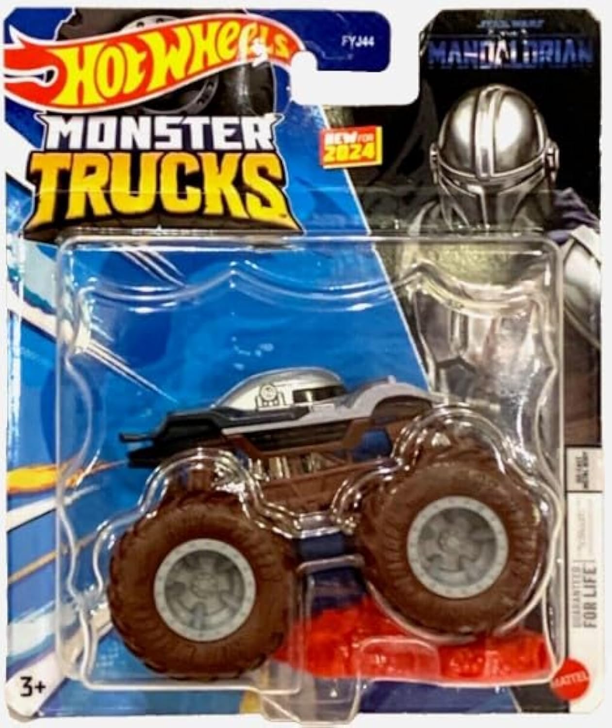 Hot Wheels Monster Trucks Star Wars The Mandalorian 1:64 Scale Diecast Model Vehicle