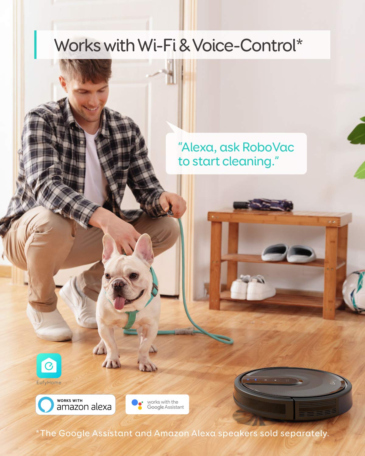 Eufy by Anker, BoostIQ RoboVac 35C, Robot Vacuum Cleaner
