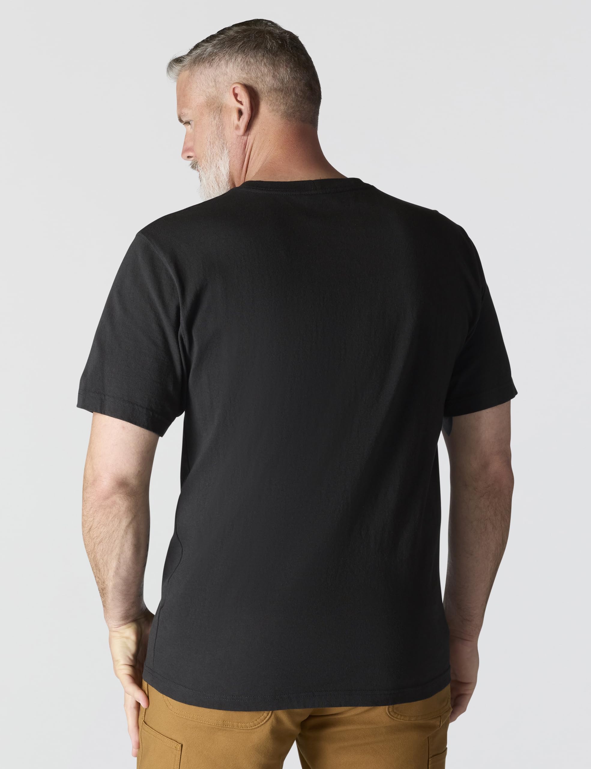 Carhartt Mens Loose Fit Heavyweight Short-Sleeve Pocket T-Shirt