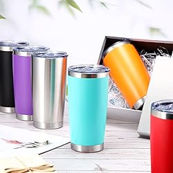 Sieral 36 Packs Stainless Steel Tumbler Bulk with