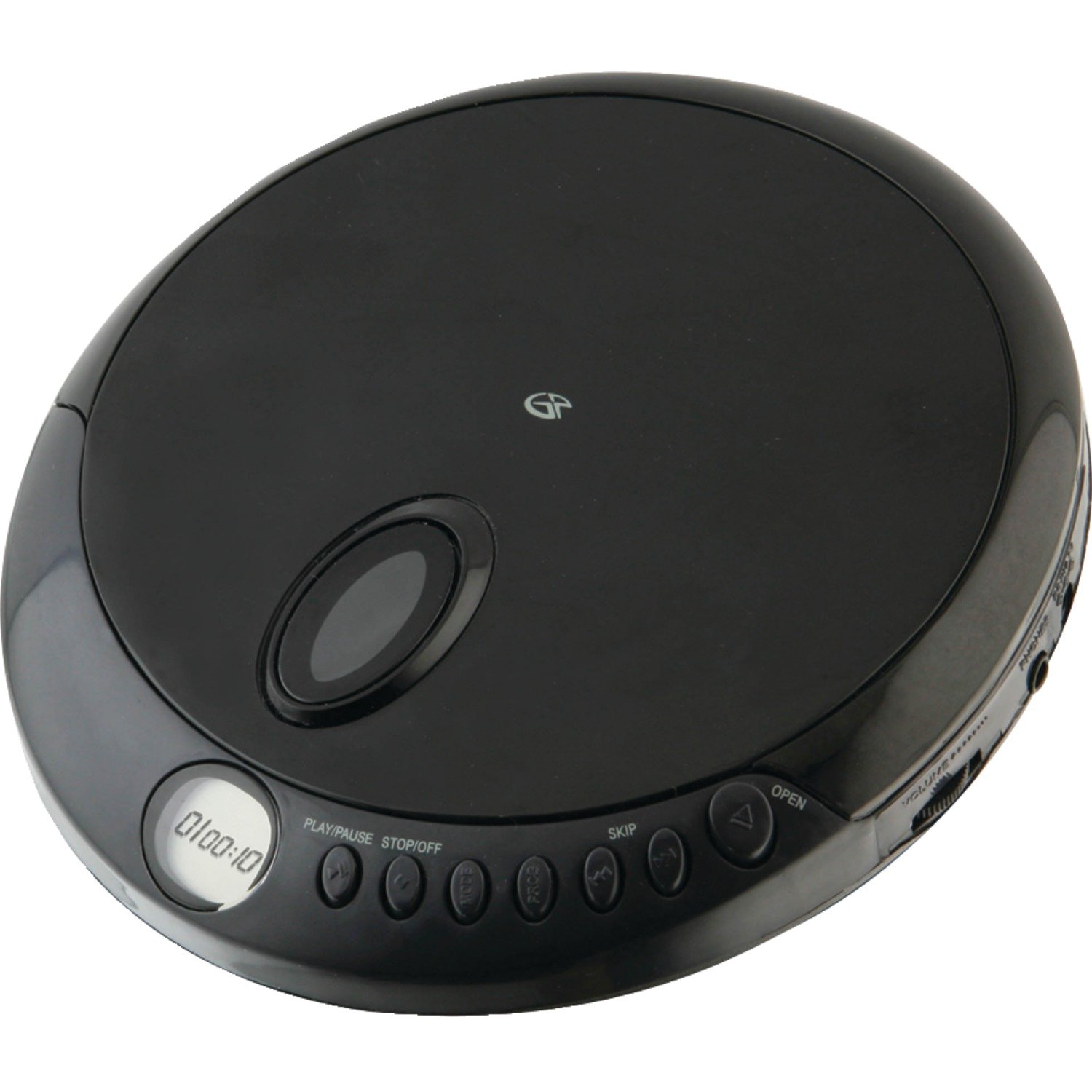 GPX PC301B Portable CD Player with Stereo Earbuds and AntiSkip