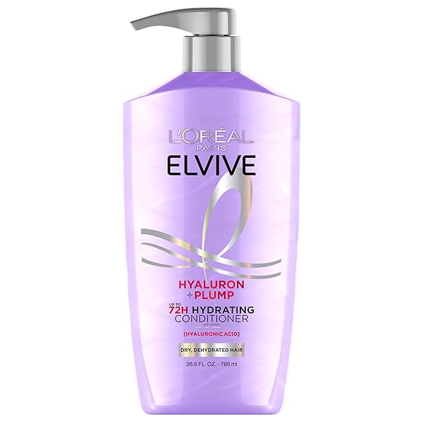 L’OREAL PARIS ELVIVE HYALURON PLUMP HYDRATING CONDITIONER FOR...