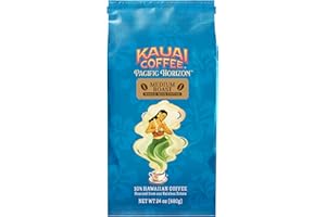 Kauai Coffee Koloa Estate Medium Roast - Whole Bean Coffee, 24 oz. Package