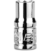 Capri Tools E8 External Star Socket, 1/4-Inch Drive