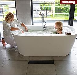 WEBANG 12 Inch Linear Shower Drain Rectangular