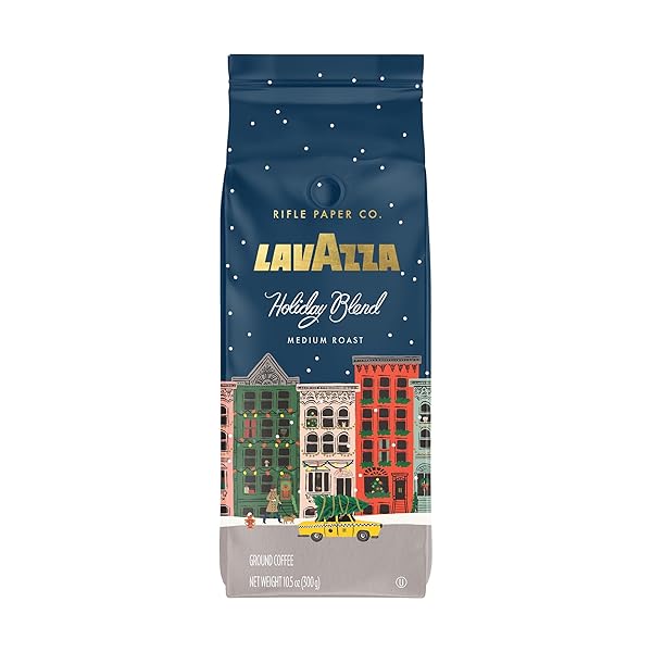 LAVAZZA + RIFLE PAPER CO. HOLIDAY BLEND GROUND...